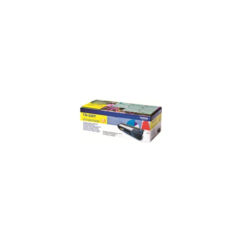 Brother Toner Giallo Tn-328Y 328 6000 Copie Originale