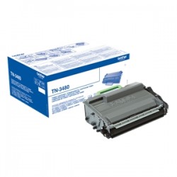Brother Toner Nero Tn-3480 3480 8000 Copie Originale