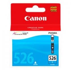 Canon Cartuccia D\'Inchiostro Ciano Cli-526C 4541B001 525 Copie 9Ml Originale