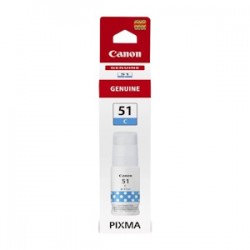 Canon Cartuccia D\'Inchiostro Ciano Gi-51C 4546C001 7700 Copie 70Ml Originale