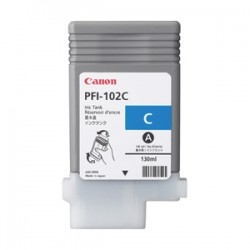 Canon Cartuccia D\'Inchiostro Ciano Pfi-102C 0896B001 1500 Copie 130Ml Originale