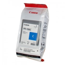 Canon Cartuccia D\'Inchiostro Ciano Pfi-106C 6622B001 130 Copie 130Ml Originale