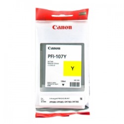 Canon Cartuccia D\'Inchiostro Giallo Pfi-107Y 6708B001 130Ml Originale