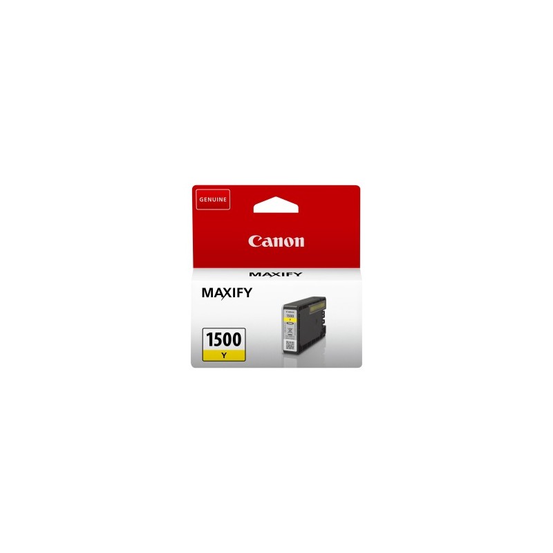 Canon Cartuccia D\'Inchiostro Giallo Pgi-1500Y 9231B001 300 Copie 4,5Ml Originale