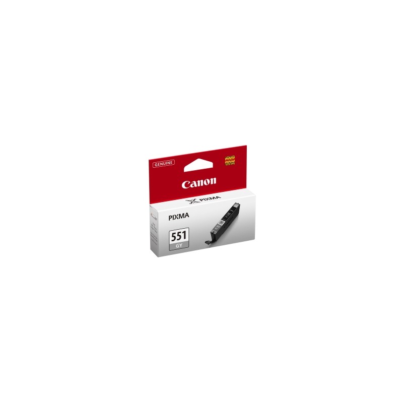 Canon Cartuccia D\'Inchiostro Grigio Cli-551Gy 6512B001 125 Copie 7Ml Originale