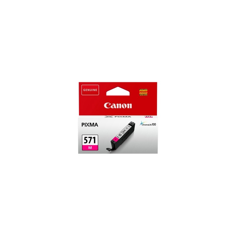 Canon Cartuccia D\'Inchiostro Magenta Cli-571M 0387C001 306 Copie 6,5Ml Originale