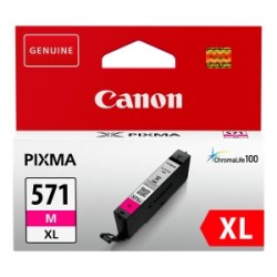 Canon Cartuccia D\'Inchiostro Magenta Cli-571M Xl 0333C001 645 Copie 11Ml Xl Originale