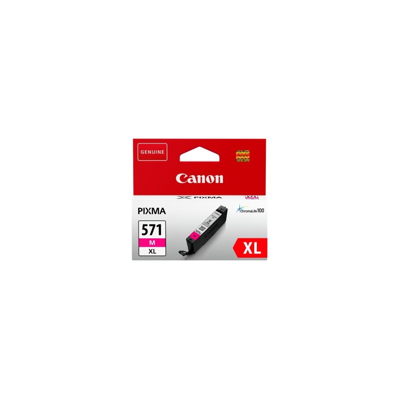 Canon Cartuccia D\'Inchiostro Magenta Cli-571M Xl 0333C001 645 Copie 11Ml Xl Originale