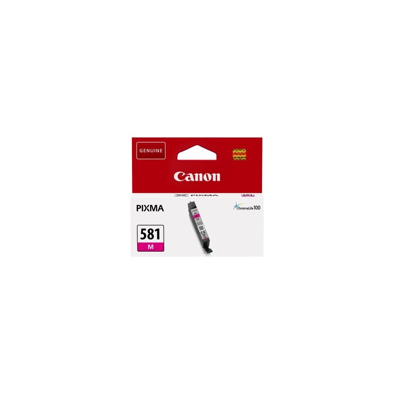 Canon Cartuccia D\'Inchiostro Magenta Cli-581M 2104C001 237 Copie 5,6Ml Originale
