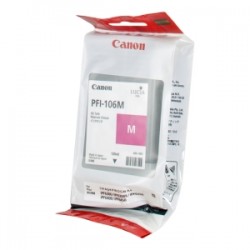 Canon Cartuccia D\'Inchiostro Magenta Pfi-106M 6623B001 130 Copie 130Ml Originale
