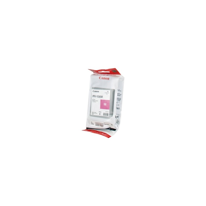 Canon Cartuccia D\'Inchiostro Magenta Pfi-106M 6623B001 130 Copie 130Ml Originale