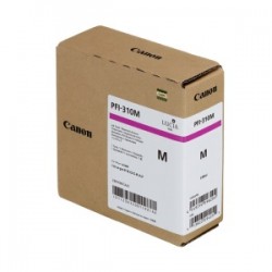 Canon Cartuccia D\'Inchiostro Magenta Pfi-310M 2361C001 330Ml Originale