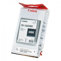 Canon Cartuccia D\'Inchiostro Nero (Opaco) Pfi-106Mbk 6620B001 130 Copie 130Ml Originale
