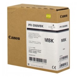 Canon Cartuccia D\'Inchiostro Nero (Opaco) Pfi-306Mbk 6656B001 330Ml Originale