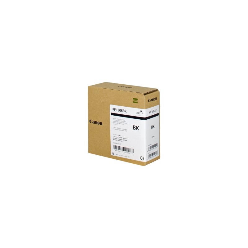 Canon Cartuccia D\'Inchiostro nero Pfi-306Bk 6657B001 330Ml Originale