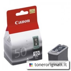 Canon Cartuccia D\'Inchiostro Nero Pg-50 0616B001 500 Copie 22Ml Originale