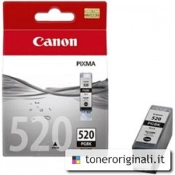 Canon Cartuccia D\'Inchiostro Nero Pgi-520Bk 2932B001 341 Copie 19Ml Originale