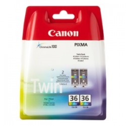 Canon Multipack Differenti Colori Cli-36 Twin 1511B018 Nastro Trasferimento Termico Originale