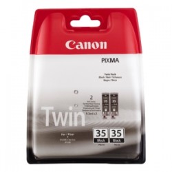 Canon Multipack Nero Pgi-35 Twin 1509B012 Confezione Doppia: 2 X 9,3Ml Originale